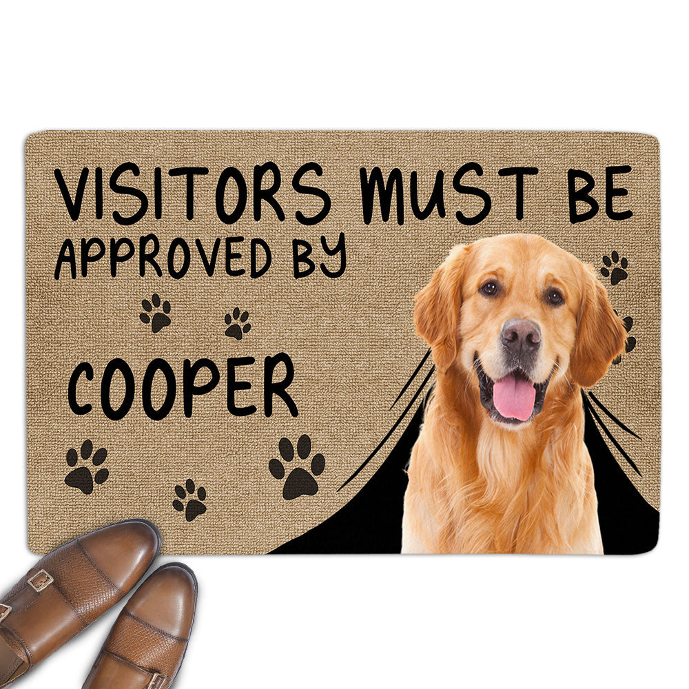 Pet-Approved Personalized Custom Doormat with Your Cat's Photo