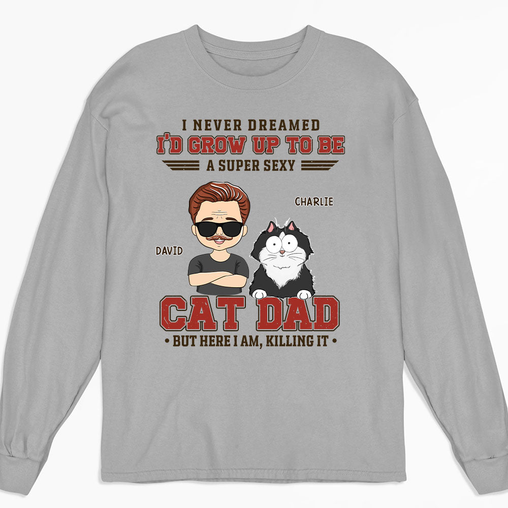 Personalized Custom Long Sleeve T-shirt: Ideal Gift for Pet Lovers