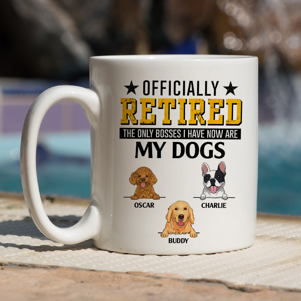 Officially Retired - Customizable Personalized Coffee Mug for Pet Lovers