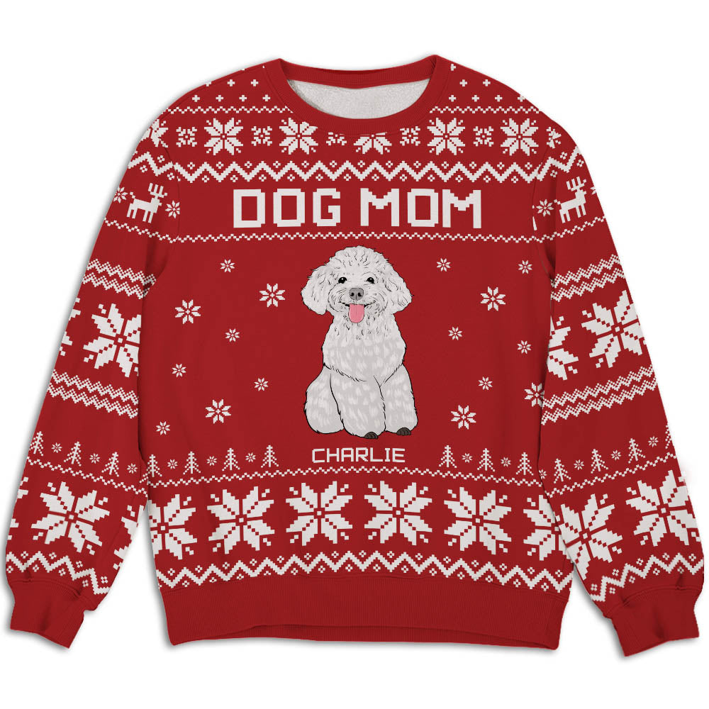 Top-Rated Personalized All-Over-Print Dog Sweatshirt for Dog Lovers