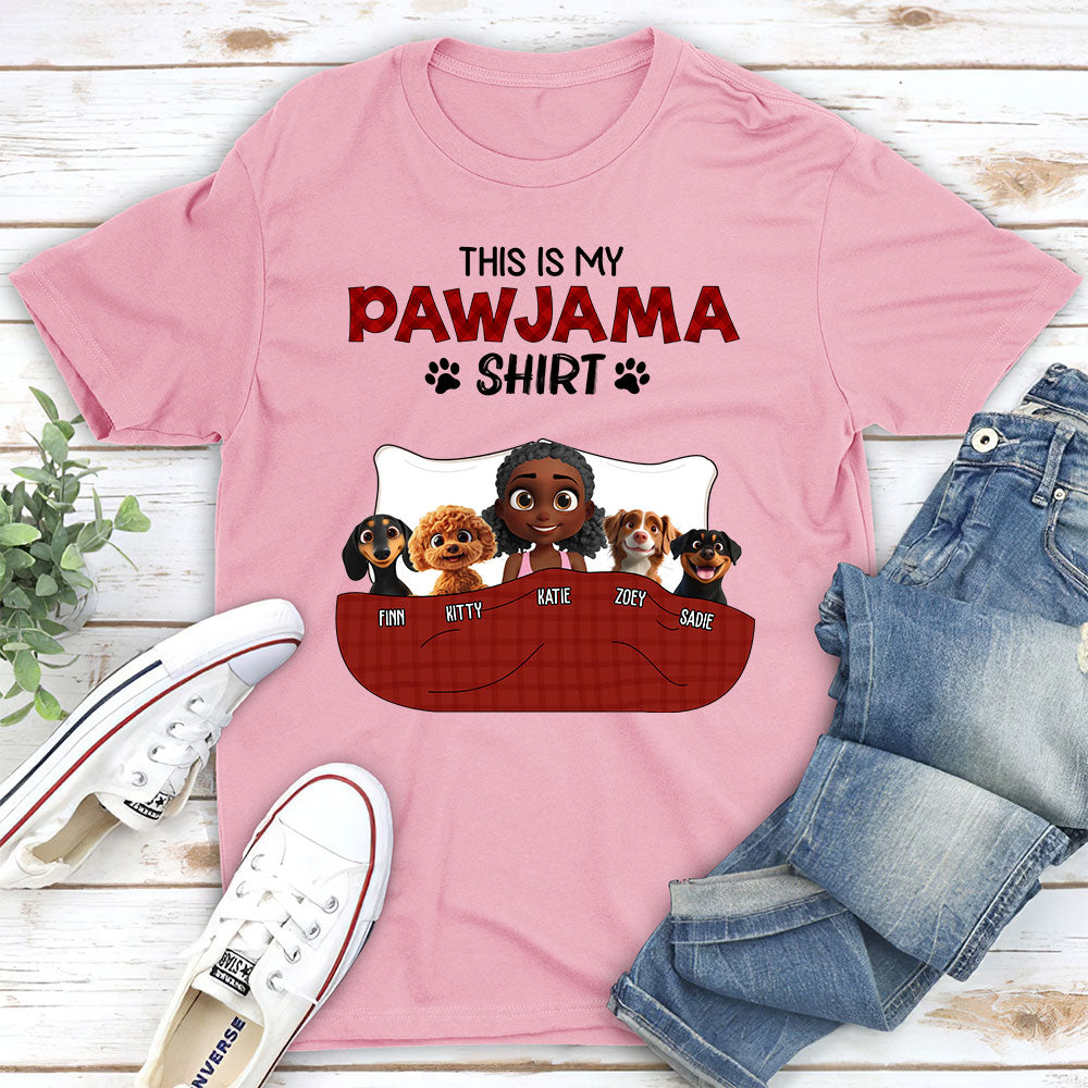 New Style Pawjama Personalized Custom Unisex T-Shirt - Ideal for Pet Lovers