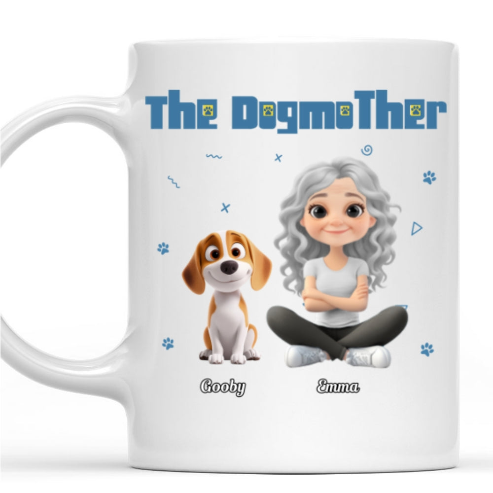 Personalized 'I Am The Dogmother' Custom Coffee Mug - Perfect Gift Idea