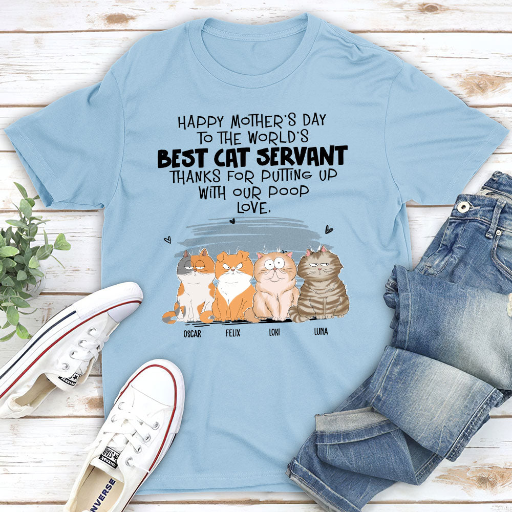 Customizable Unisex Cat Lover's Personalized T-shirt - Ideal Gift