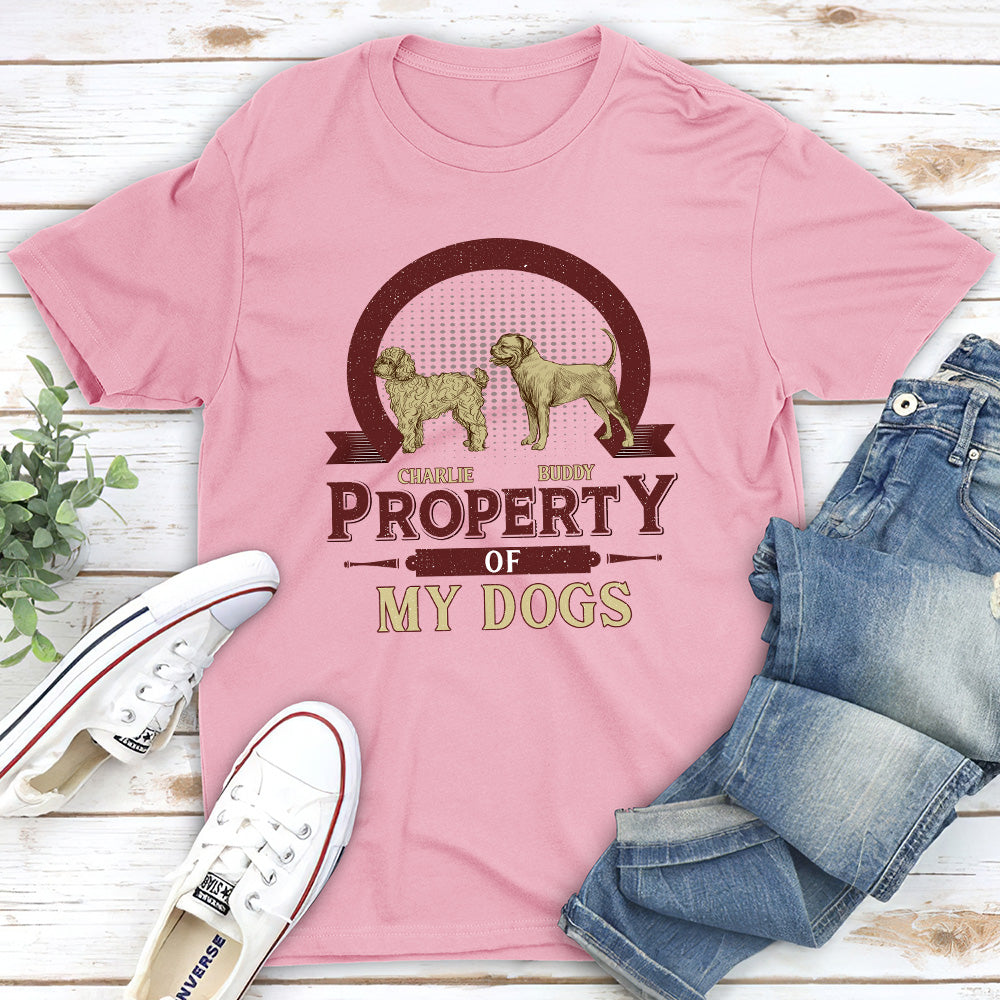Vintage Dog-themed Personalized Custom Unisex T-shirt - Ideal Gift for Pet Lovers