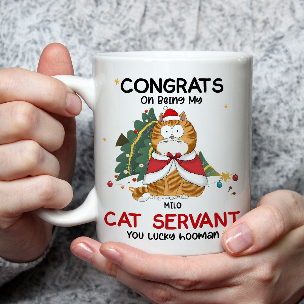 Lucky Hooman - Exquisite Personalized Custom Coffee Mug