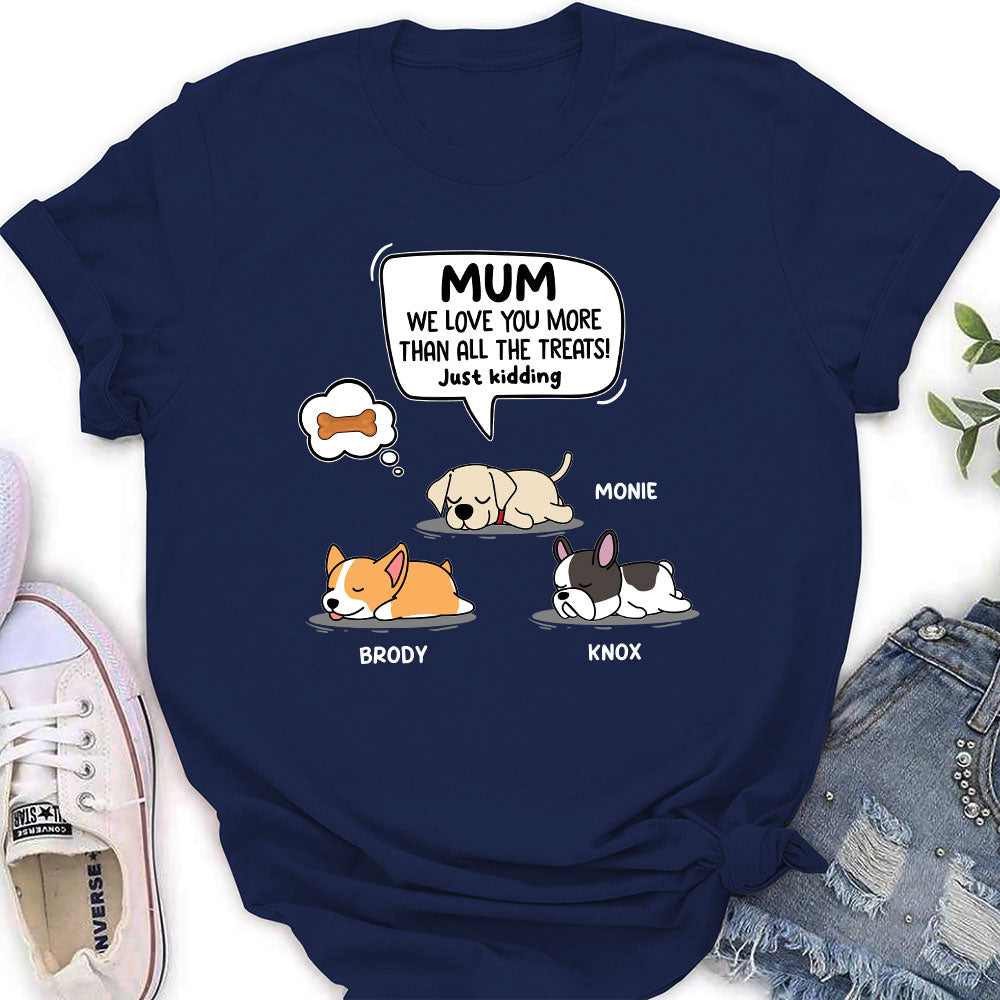Just Kidding 2 - Customizable Personalized Women's Pet Lover T-shirt