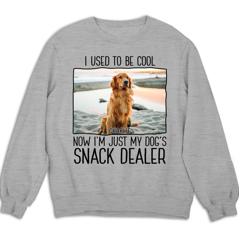 Personalized Just A Snack Dealer Photo Custom Sweatshirt - Ideal Gift