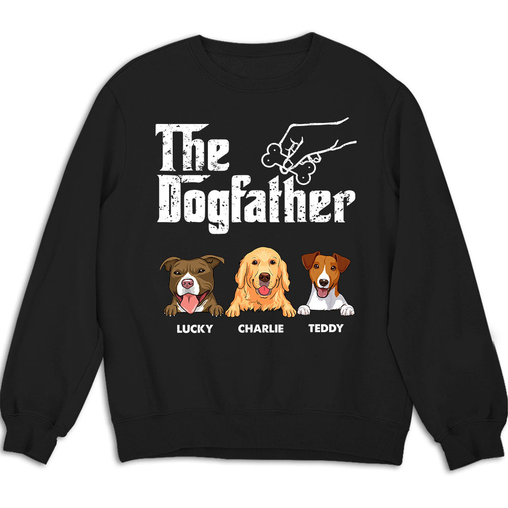 The Dog Father - Customizable Personalized Sweatshirt for Pet Lovers