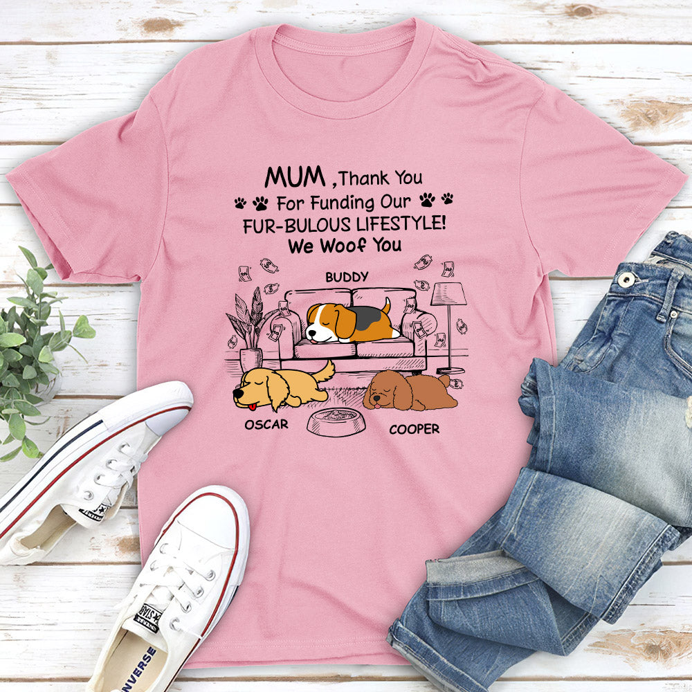 Fur-Bulous Personalized Unisex T-shirt: Ideal Gift for Pet Lovers