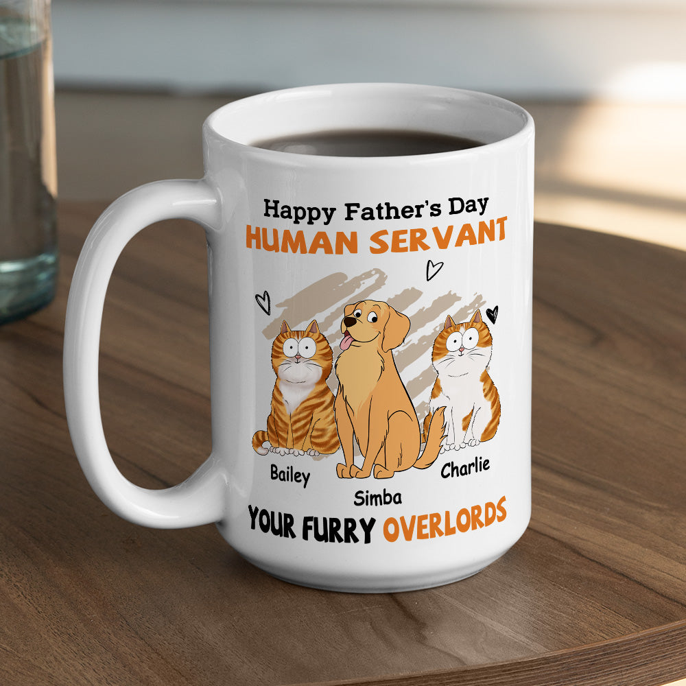 Personalized Custom My Servant Coffee Mug - Ideal Gift for Pet Lovers