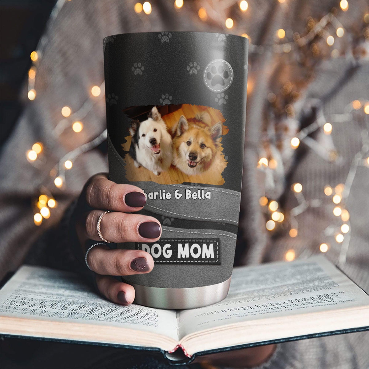 Personalized Life with Dogs Photo Custom Tumbler - Ideal for All Occasions