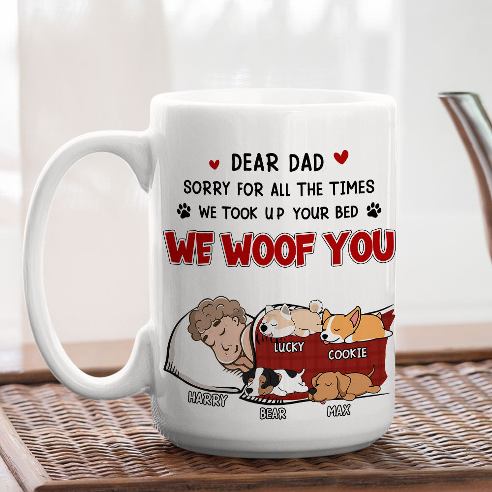 Personalized Custom Coffee Mug: 'Took Up Your Bed' Design