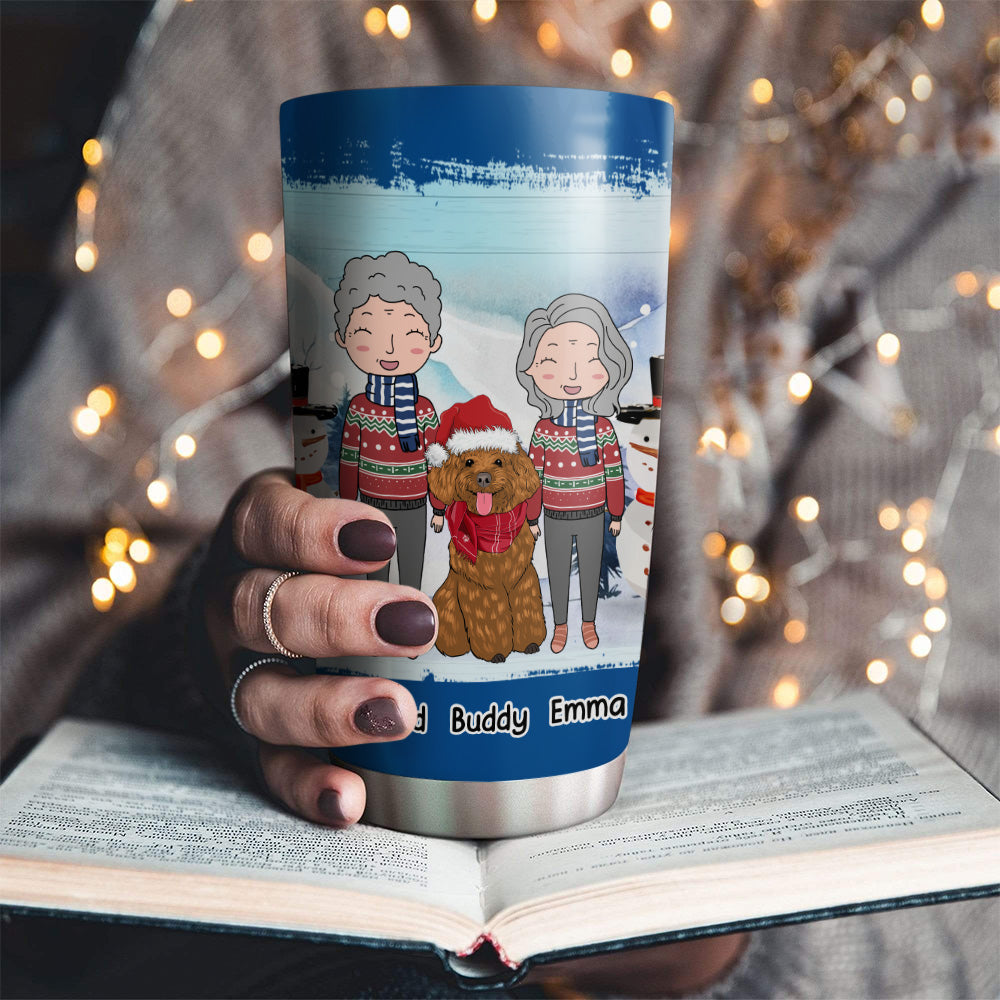 Personalized Custom Dog - Themed Tumbler for Ultimate Happiness