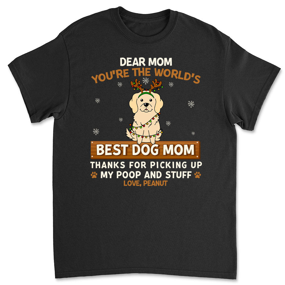 Personalized Custom Unisex 'Thanks For Being A Simple Dog Mom' T-shirt - Ideal Gift for Pet Lovers