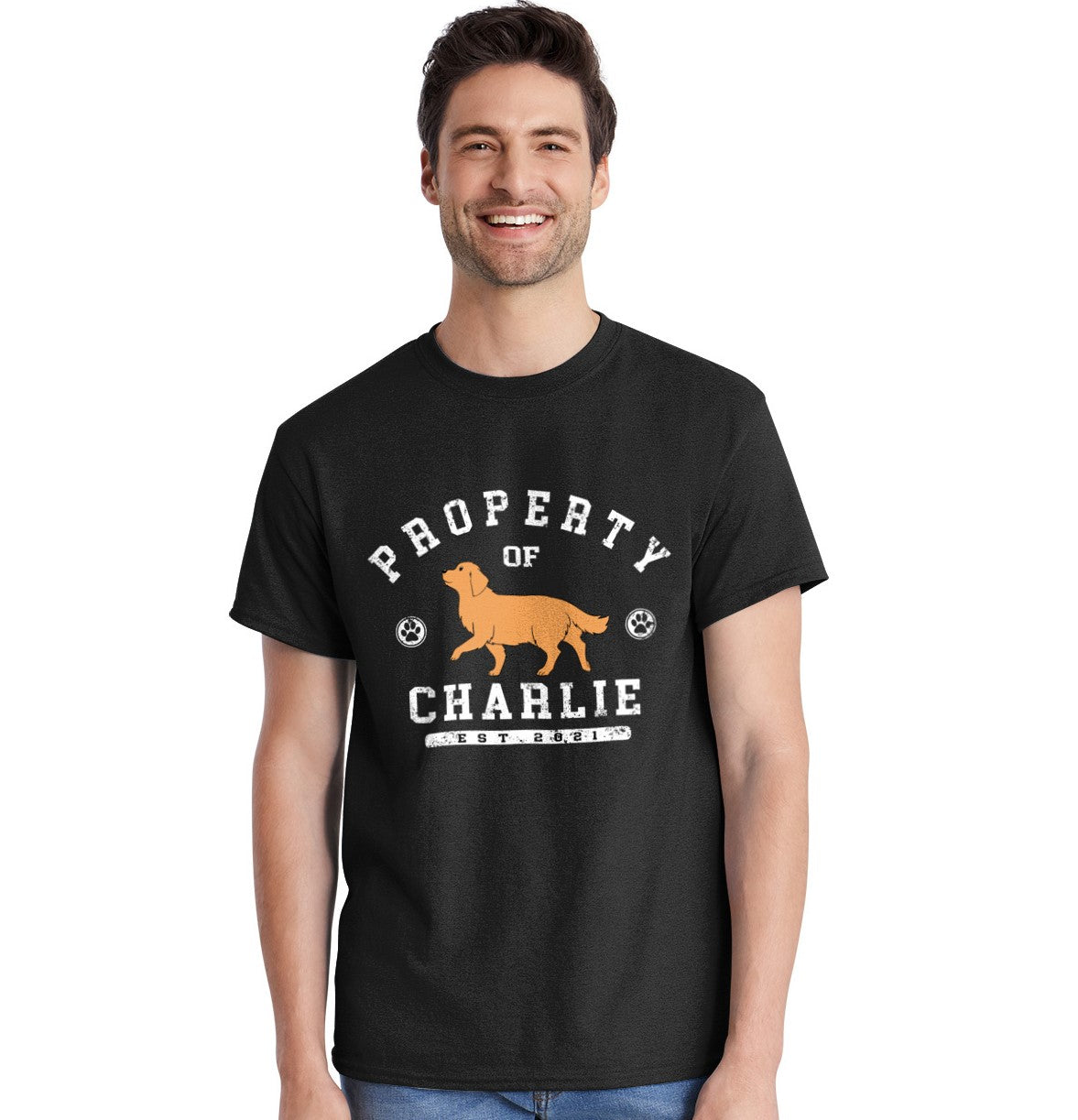 Customizable Unisex Dog Lover Personalized T-shirt