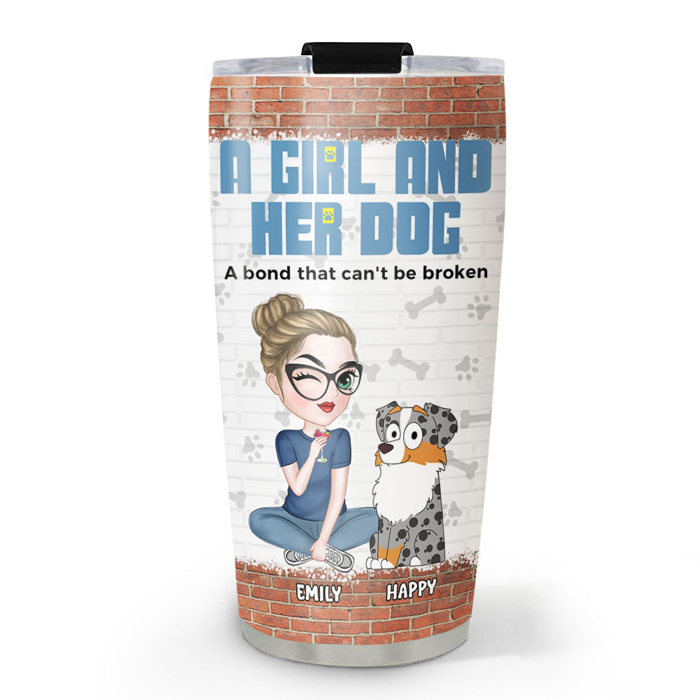 Unbreakable Bond - Personalized Custom Tumbler with Long - Lasting Temperature Retention