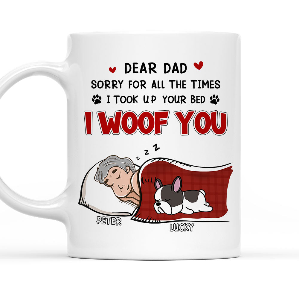 Personalized Custom Coffee Mug: 'Took Up Your Bed' Design