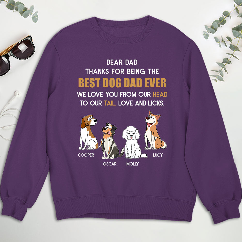 Tail - to - Head Love: Personalized Custom Sweatshirt for Pet Lovers