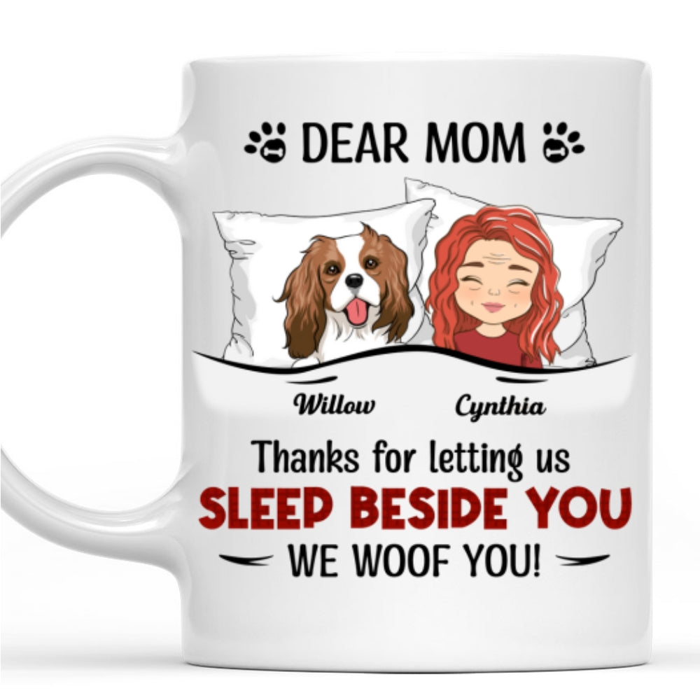 Personalized Sleep Beside You 3 Custom Coffee Mug - Ideal Gift for Loved Ones