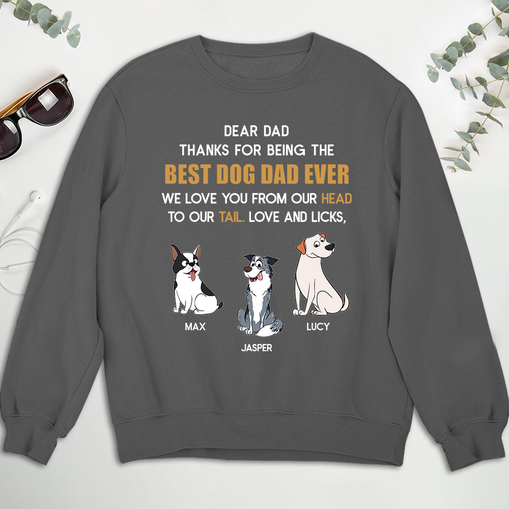 Tail - to - Head Love: Personalized Custom Sweatshirt for Pet Lovers