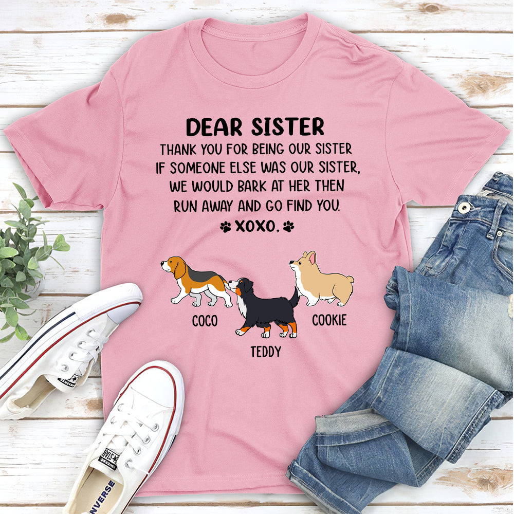 Dear Mom Xoxo - Customizable Unisex Personalized T - shirt for Pet Lovers