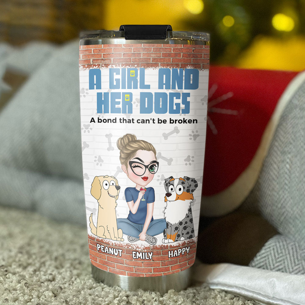 Unbreakable Bond - Personalized Custom Tumbler with Long - Lasting Temperature Retention