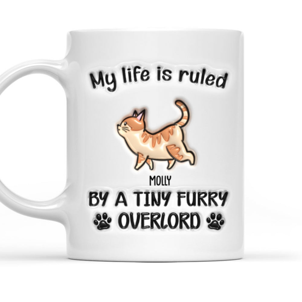 Your Overlords - Premium Personalized 3D Inflated Effect Ceramic Mug