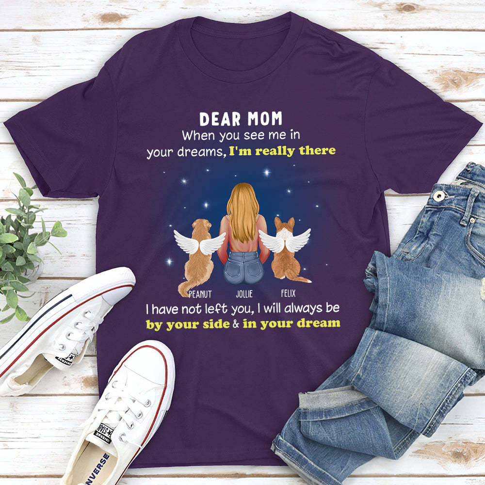 Personalized Unisex Memorial T-shirt: Cherish Moments with Your Furry Friends