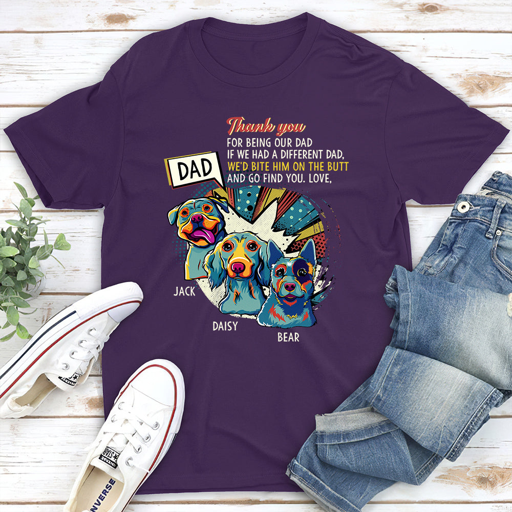 Personalized Custom Unisex 'I Would Bite Her On The Butt' T-shirt for Pet Lovers