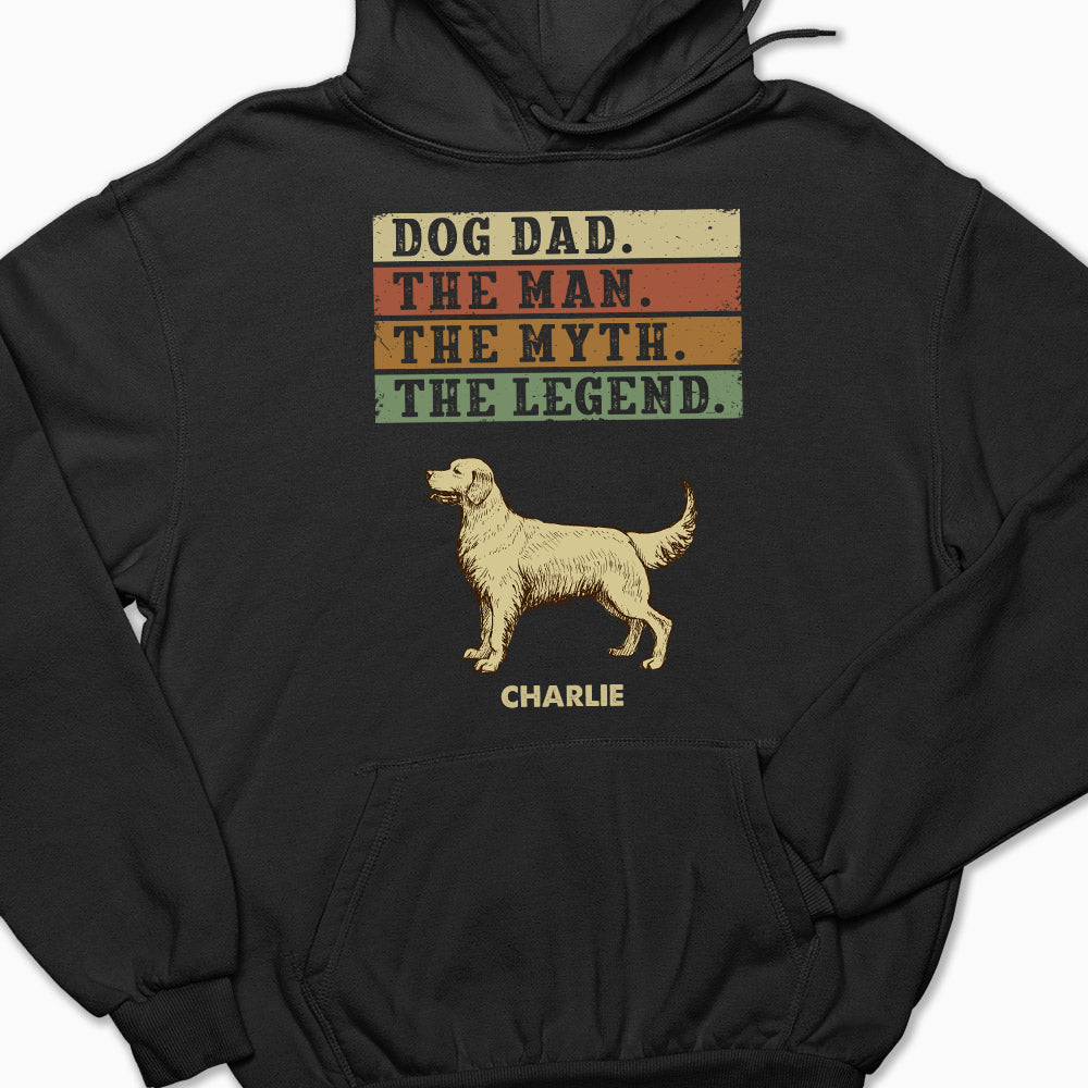 Man Myth Legend - Customizable Personalized Hoodie for Pet Lovers