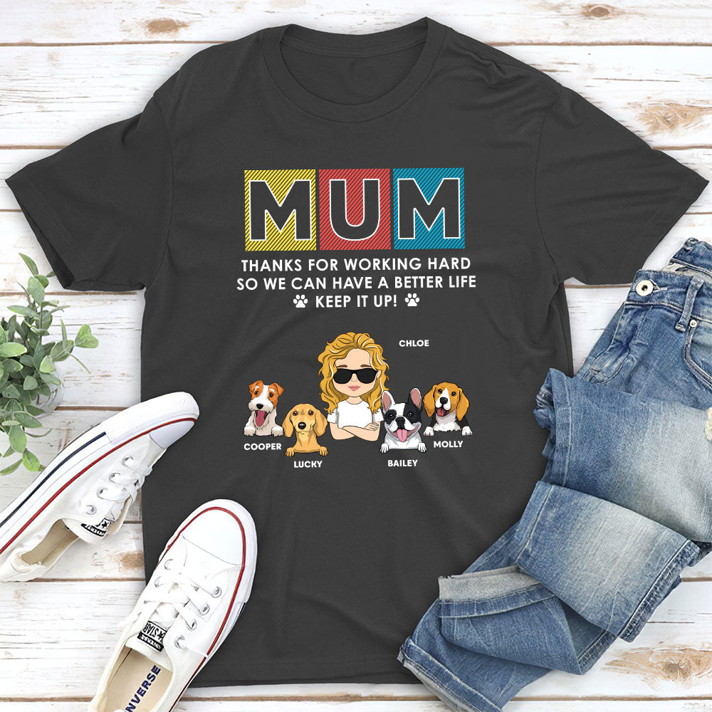 Keep It Up - Customizable Unisex Personalized T-shirt for Pet Lovers