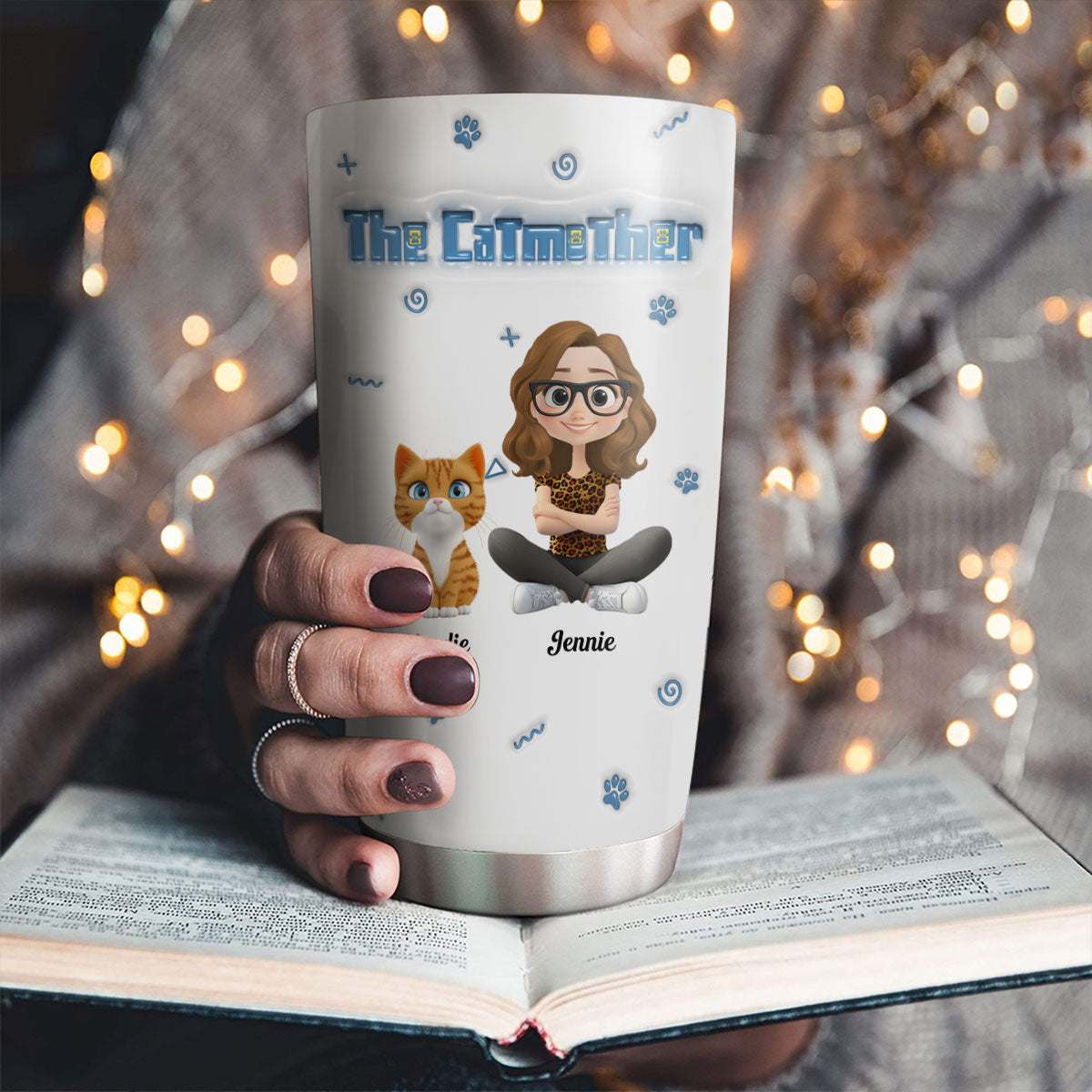 Personalized 3D Inflated Effect Custom Tumbler - Ideal for Expressing Your Style