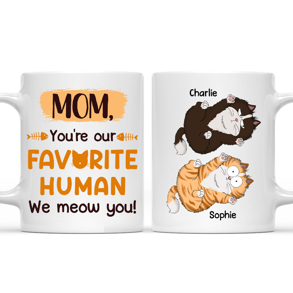 We Meow You - Exclusively Personalized Custom Coffee Mug for Pet Lovers