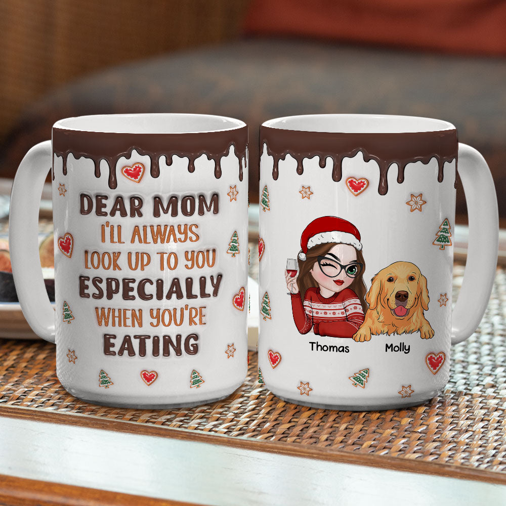 Personalized 3D Inflated Effect Custom Mug - A Heartfelt Daily Companion
