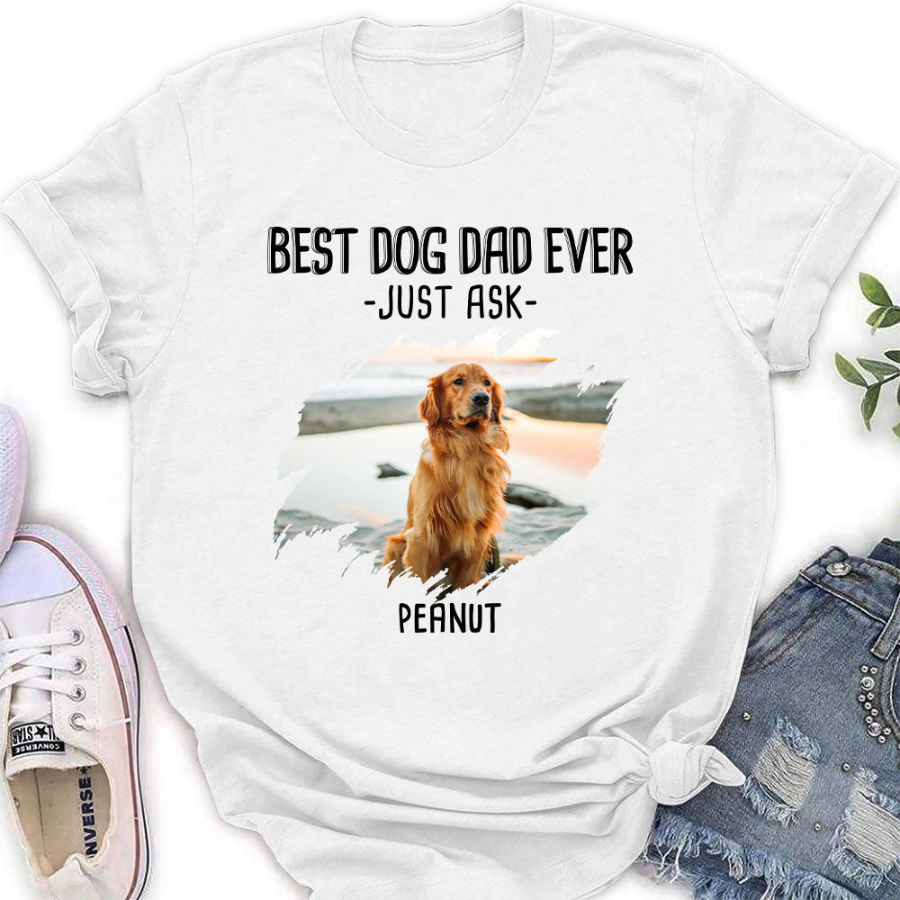 Best Mom Just Ask 2 - Customizable Personalized Women's Pet Lover T-shirt