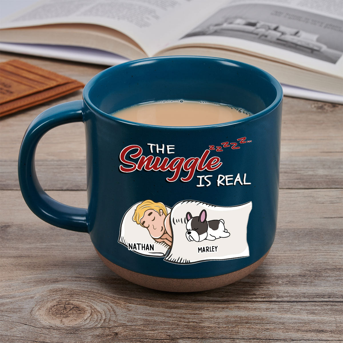The Cozy Cuddle - Personalized Custom Ceramic Mug for Every Beverage