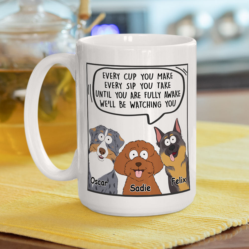 Personalized Custom Coffee Mug - Ideal Gift for Pet Lovers