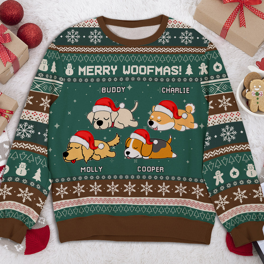 Wonderful Mom - Customizable All-Over Print Personalized Sweatshirt for Pet Lovers