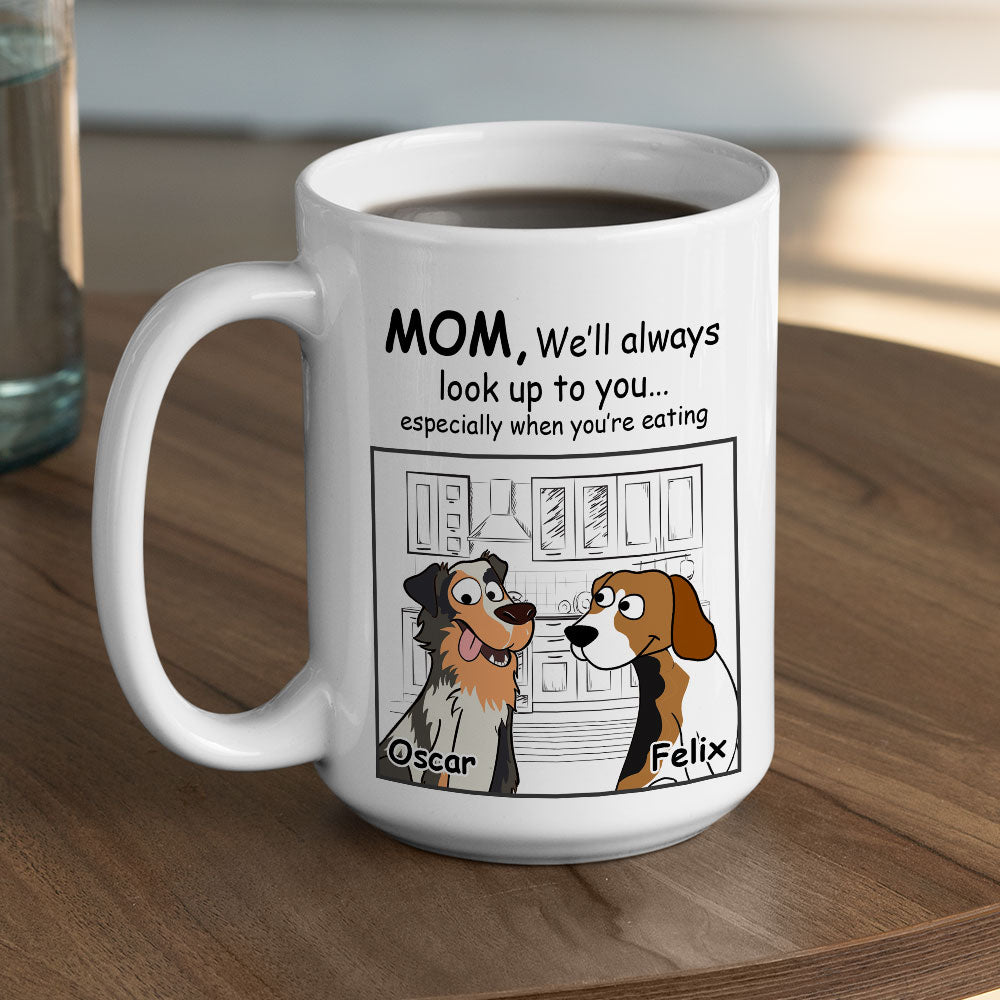 Up To You - Customized Personalized Coffee Mug for Pet Lovers