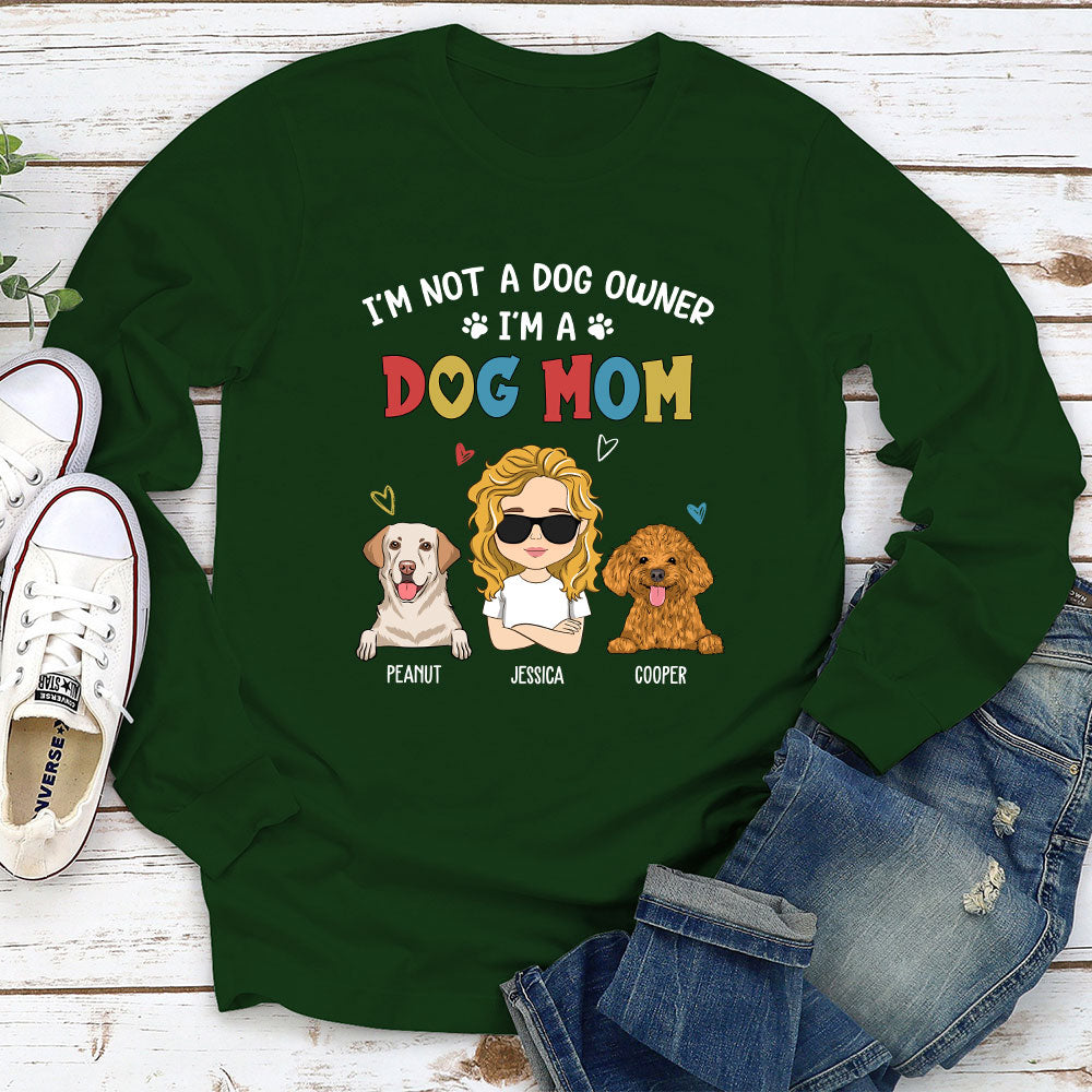 Personalized Custom Long Sleeve T-shirt - Ideal Gift for Non - Dog - Owner Pet Lovers