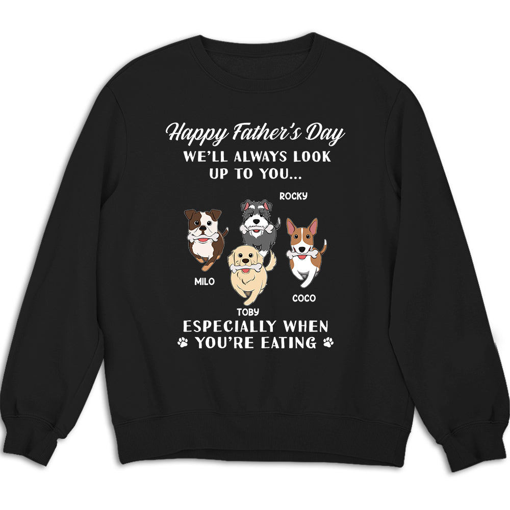 Personalized Custom Pet Lover's Sweatshirt - Ideal for Dining Moments