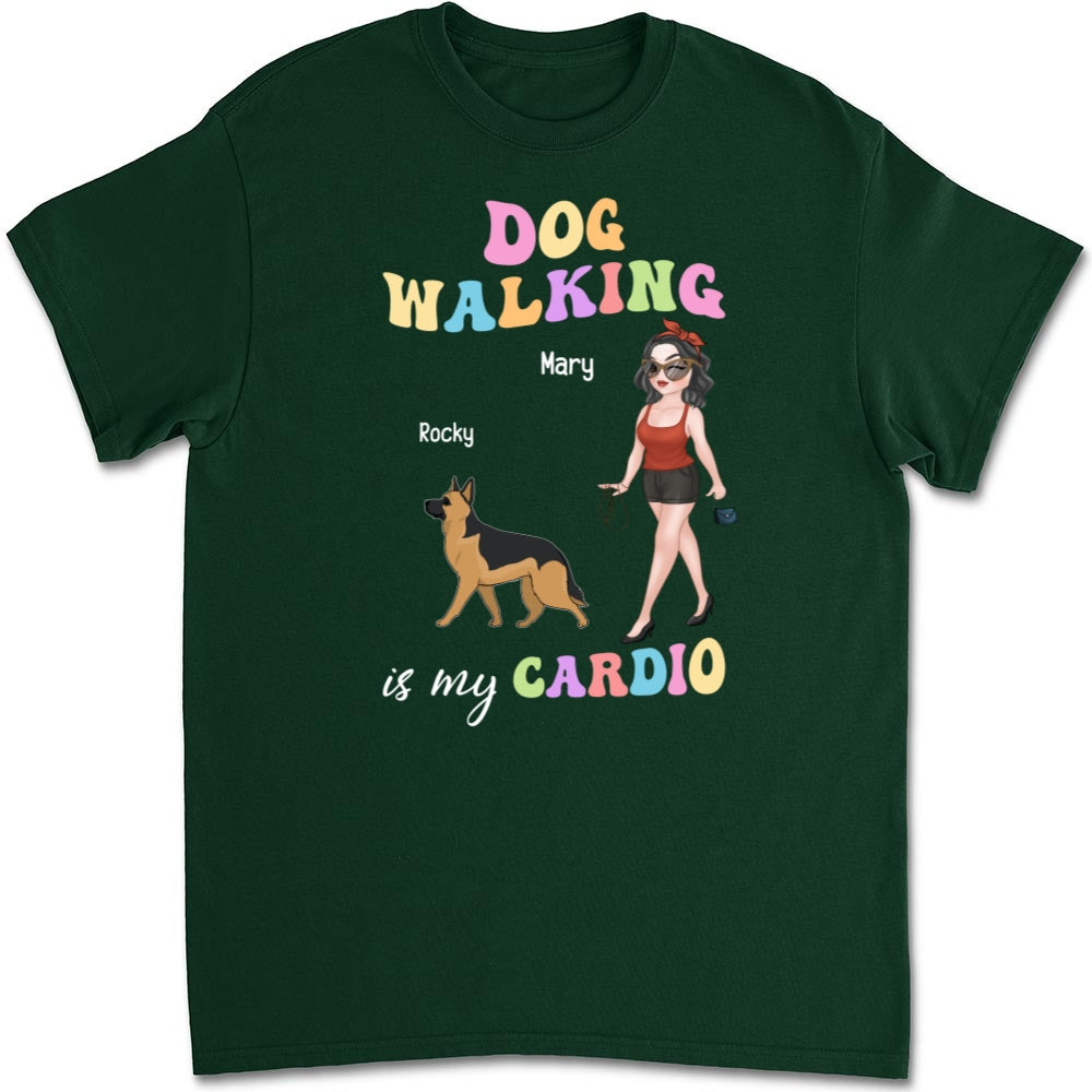My Cardio - Personalized Custom Unisex Pet Lover's T-Shirt
