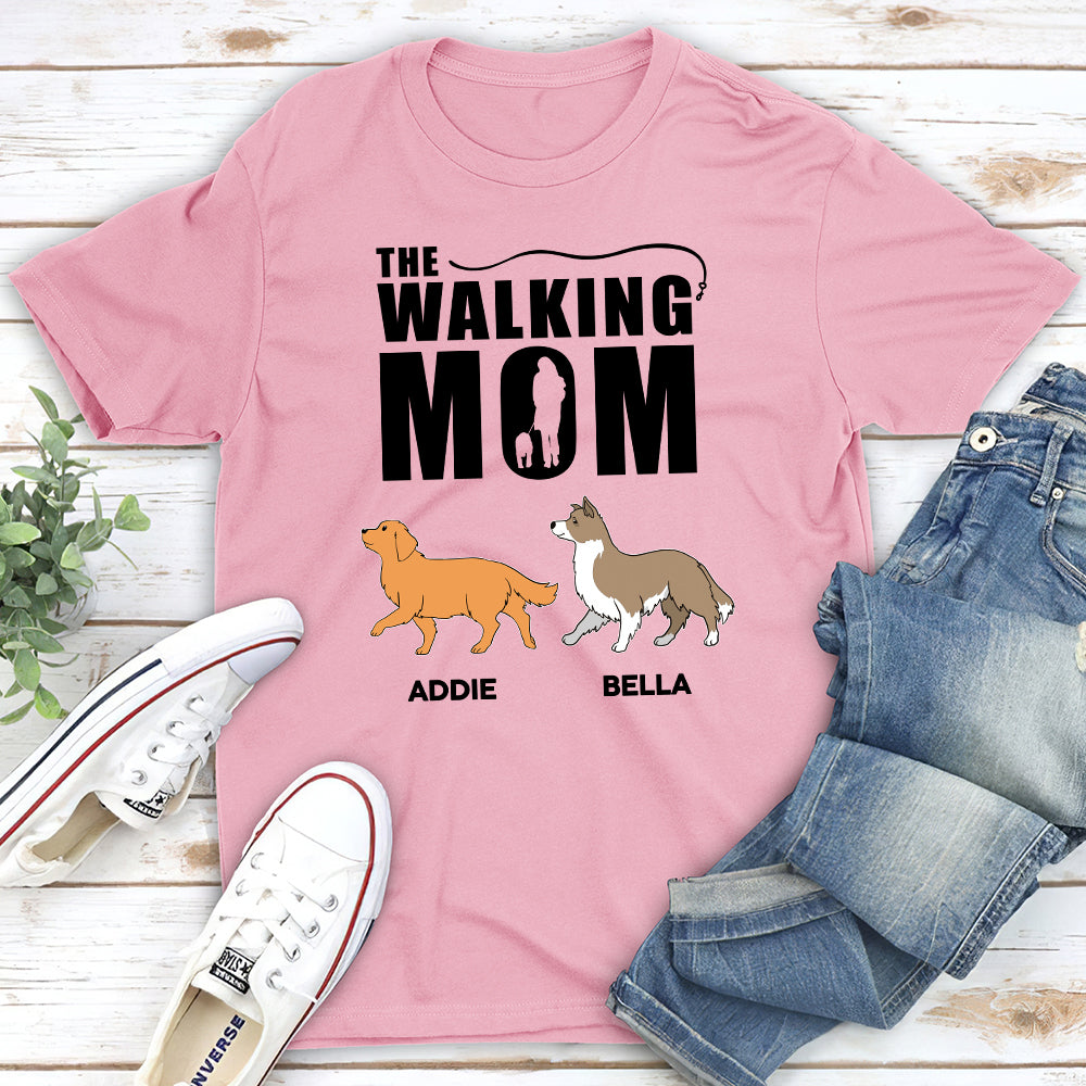 The Walking Dad 2 - Customizable Unisex Personalized Pet Lover T-shirt