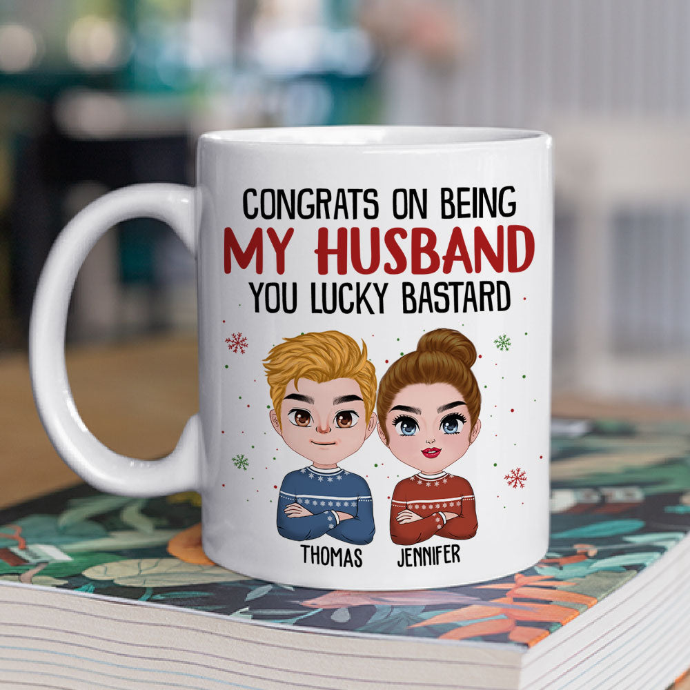 Personalized Custom 'Being My Husband' Coffee Mug - Ideal Gift for Pet Lovers