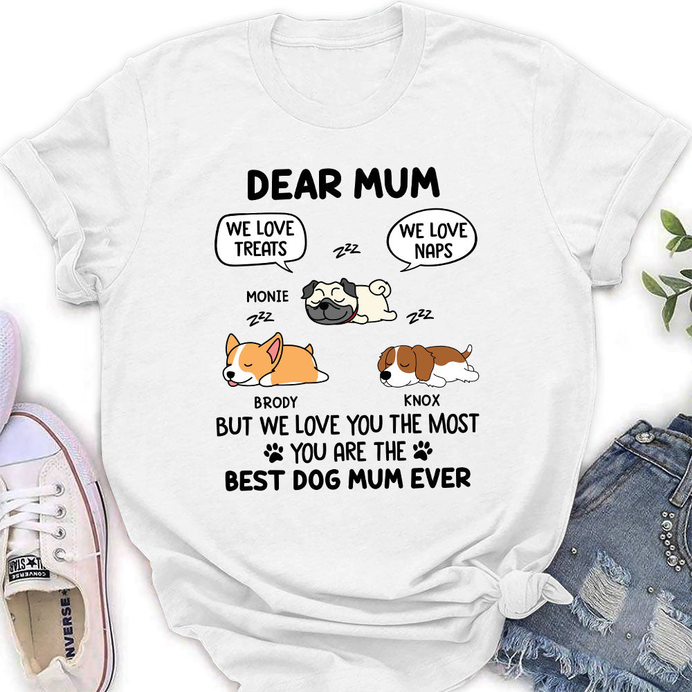 Personalized 'You Are The Best To Me 2' Women's Custom T-shirt - Ideal Gift for Pet Lovers