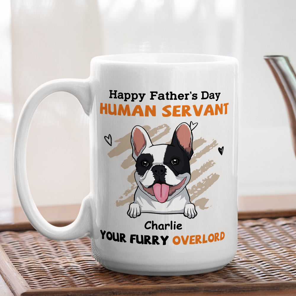 Personalized Custom 'To My Servant' Coffee Mug - Ideal Gift for Pet Lovers