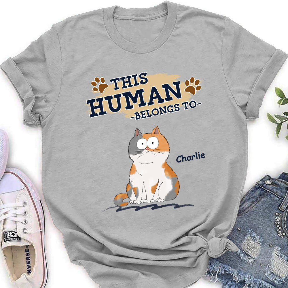 Personalized Custom Women's Cat Lover T-shirt - A Perfect Gift