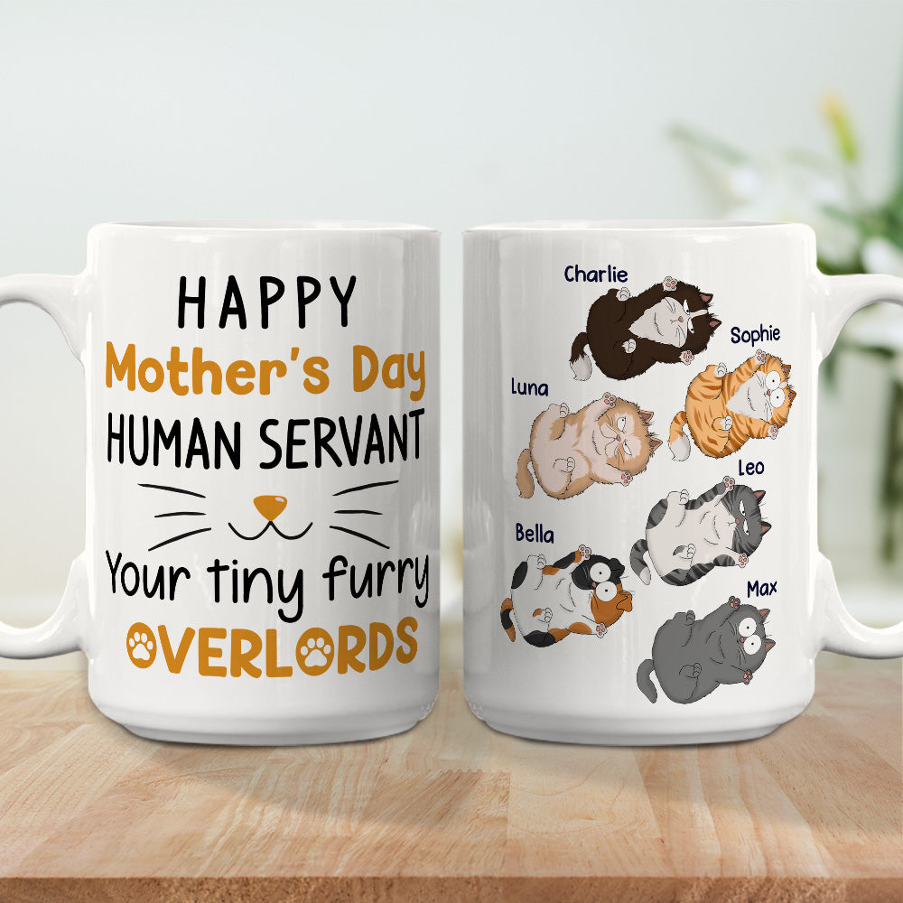 Personalized Custom Coffee Mug - Ideal Gifts for Your Tiny Furry Overlords Lovers