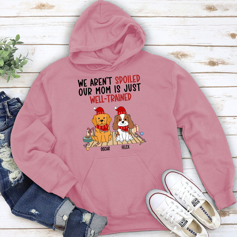 Well Trained Mom - Exclusively Personalized Custom Hoodie for Pet Lovers