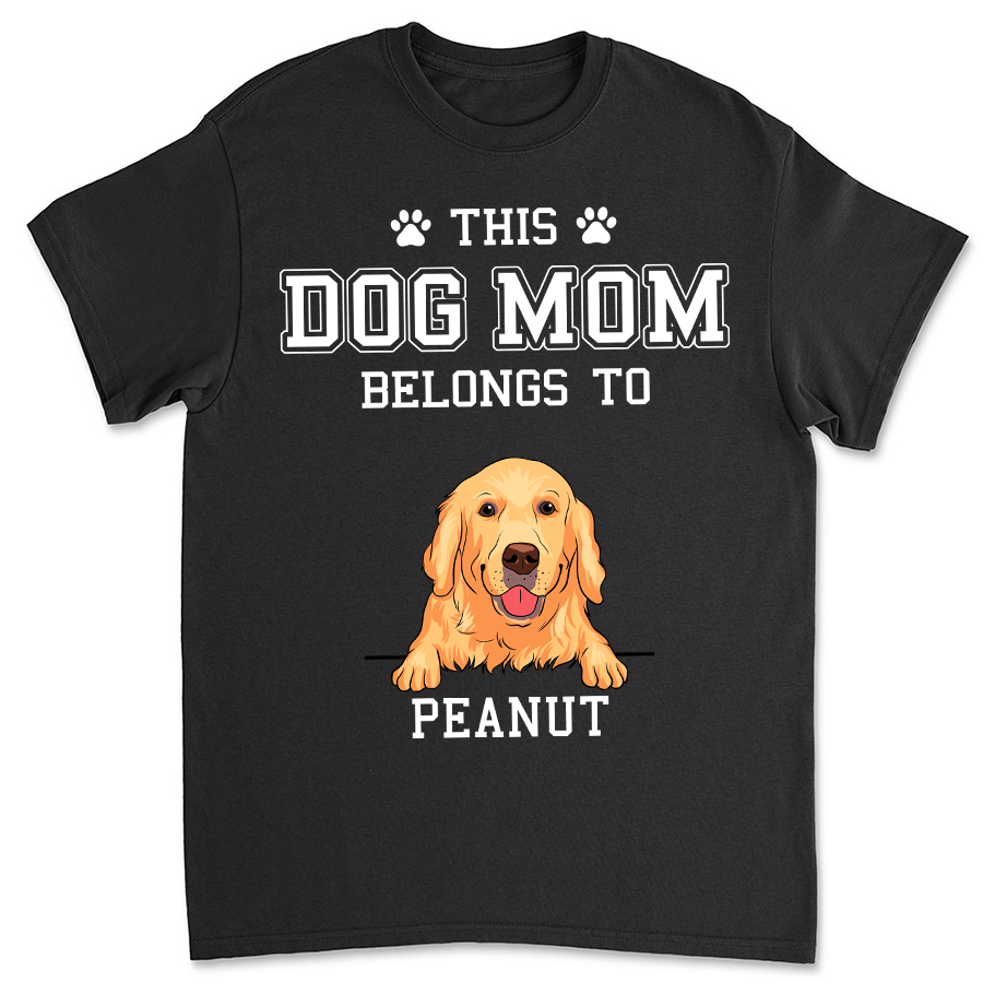 Customizable Unisex Dog Dad/Mom Personalized T-shirt - Ideal Gift for Pet Lovers